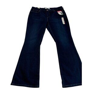 Levi’s Women's Signature Mid Rise BootCut Simply Stretch Jeans SZ 22M NEW Wester